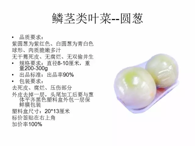 【组图】超市精品蔬菜的包装方法与标准!