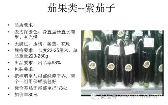 【组图】超市精品蔬菜的包装方法与标准!