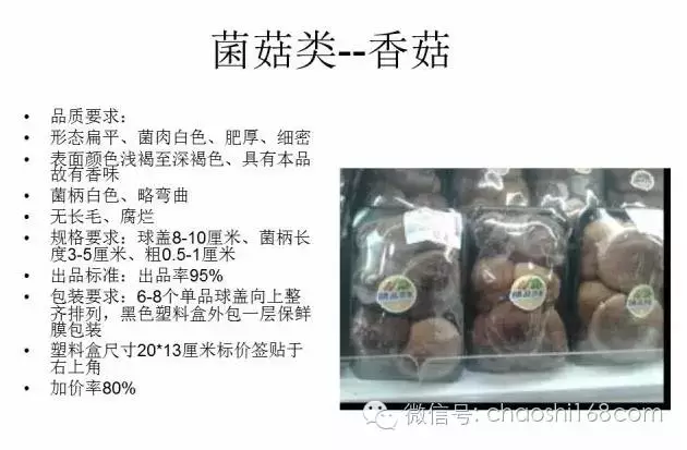 【组图】超市精品蔬菜的包装方法与标准!