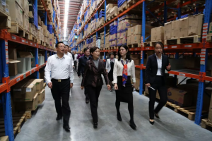 湖南省政协主席李微微一行到佳惠集团考察指导工作