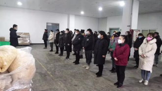 河北美食林工业园战疫情、保民生